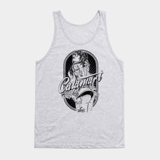 Pin up white Tank Top